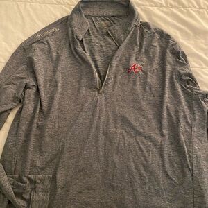 Braves Columbia Golf Quarter-Zip